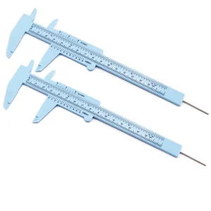 Plastic Sliding Vernier Caliper Permanent Makeup Tattoo Eyebrow Ruler Accessories Microblading Caliper
