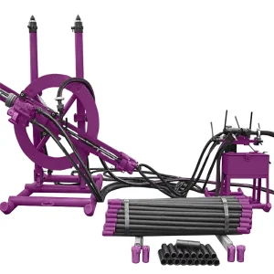 Pneumatic DTH Drilling Rig for Rock Blast Holes and Horizontal Directional Drilling