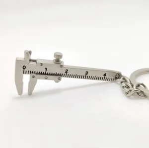 Pocket Sized Mini Vernier Calipers Keychain