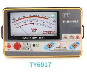 Pointer Type Insulation Resistance Tester TY6017 TY6018 TY6045 Megohmmeter Voltmeter Ground Resistance Meter