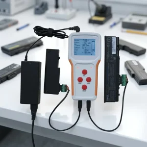 Poloso RFNT2 Universal Portable Laptop Battery Tester with 18V Output Li Ion 18650 Capacity Analyzer