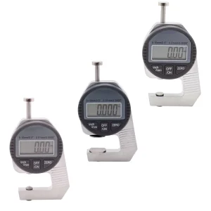 Portable 0-12.7mm Mini Digital Thickness Gauge Large LCD Electronic Dial Gauge