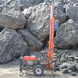 Portable 160m Water Borehole Drilling Machine Well Drilling Rig Drill Rig