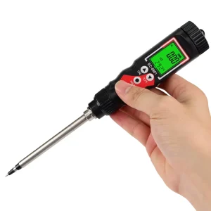 Portable 2 in 1 EC Temp Soil Detector EC 8801 Soil Tester Soil Meter Tester Test for Garden Farm Lawn Indoor & Outdoor