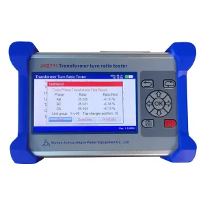 Portable 3-Phase TTR Meter Handheld Three-Phase Digital Transformer Turns Ratio Tester for PT CT Instrument Transformer