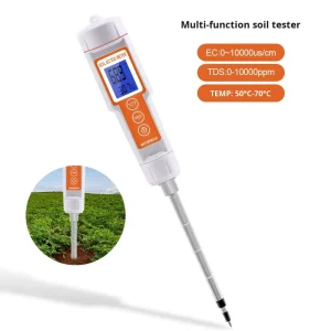 Portable 3-in-1 Soil Moisture Meter TDS/EC/Thermometer Conductivity Tester
