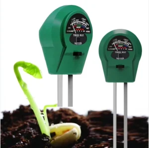 Portable 3 in 1 Soil Tester with Humidity Moisture PH Temperature Measurement