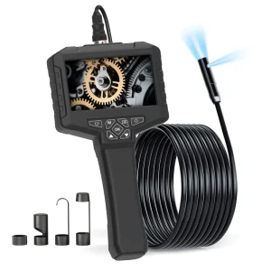 Portable 32GB SD Card IP67 Waterproof 1080P HD Endoscope Camera 8 LED 5m Snake Cable Black Handheld Industrial