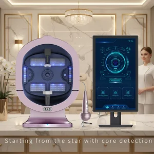 Portable 3D AI Skin Test Analysis Face Scanner Skin Moisture Spectrometer Analyzer Machine CE Approved