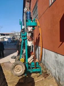 Portable 3kW 220V Electric Rotary Drilling Rig for Water Wells