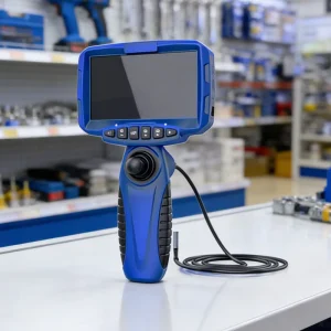 Portable 6010 Flexible Hose Borescope Industrial Video Endoscope Inspection Camera High Brightness LED Lights Clear Imaging
