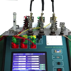 Portable Automatic Transformer Capacity Tester 2% Accuracy 10kV 100A Load No-Load Loss and Short-Circuit Current Analyzer