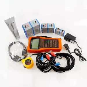 Portable Clamp on Ultrasonic Gas Flow Meter Cabl for Clamp on Ultrasonic Flow Meter TUF 2000B Ultrasonic Flow Sensor