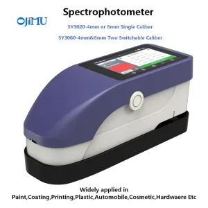 Portable Color Spectrophotometer OJM SY3020 Colour Meter for Checking the Color Difference Quality Control Spectrometer