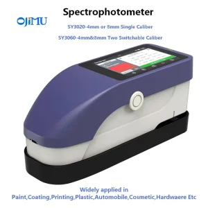 Portable Color Spectrophotometer OJM SY3060 Colour Meter for Checking the Color Difference Quality Control Spectrometer