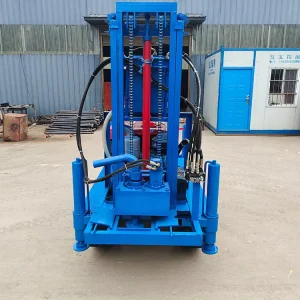 Portable Crawler Type Mud Pump Head Rotary Water Well Drill Rig