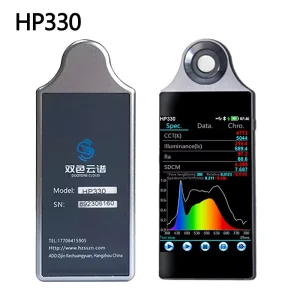 Portable DUOTONE CLOUD HP330 Spectrometer 380 780nm Light Meter with 3.5 inch IPS Touch Screen for Type C 2 Year Warranty