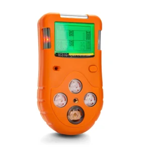 Portable Diffusion Type 4 Gases Multi Gas Detector CO O2 H2S CH4 LEL for Mining Use