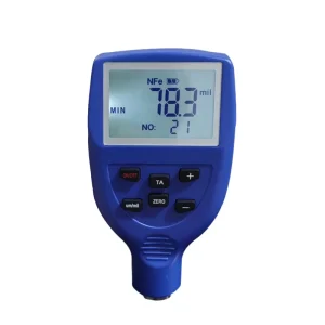 Portable Digital Display Paint Coating Thickness Gauge Battery Operated for Cars Plastic