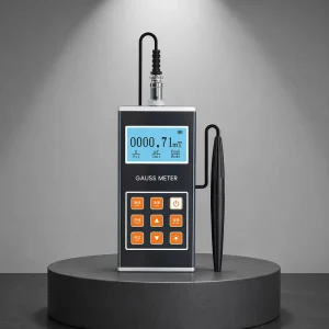 Portable Digital Gauss Meter Tesla Meter Magnetic Field Tester for Permanent Magnet Measurement