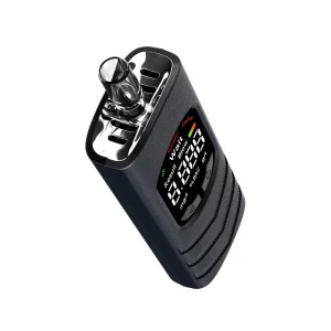 Portable Digital LCD Alcohol Tester 0.05% BAC Accuracy Semiconductor Sensor Black MR505 Ketone