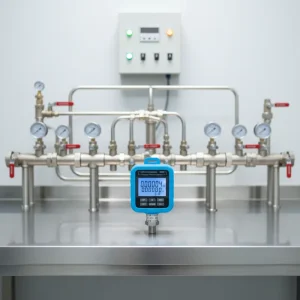 Portable Digital Pressure Gauge with LCD Display for On-Site Testing