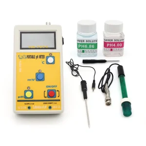 Portable Digital Tester Temperature mV and pH 3in1 Portable Digital Meter High Precision Industrial Meter