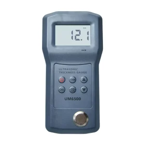 Portable Digital Ultrasonic Thickness Gauge TOKY UM6500 High Quality 4.5 Digit LCD Best Seller Accurate 1mm 245mm Range 0.5