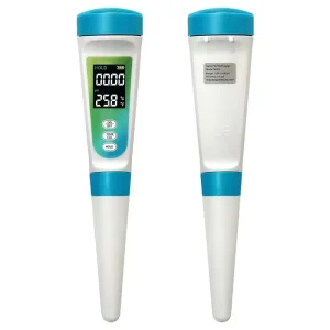 Portable Digital pH Tester for Semi solid Food 0.00 14pH ATC Fast Test for Dough Meat Cheese Fruit Cosmetics Water