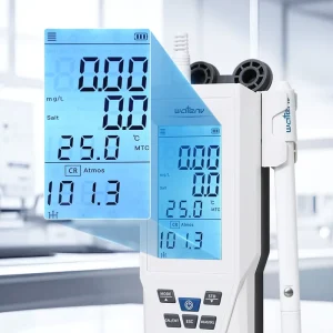 Portable Dissolved Oxygen Meter with Digital Display 0-50 0-20mg/L DO Tester for Aquaculture Lab & Water Quality Meter