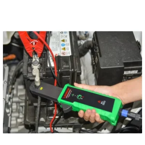 Portable EG100 9V Dry Battery Tester with Clamp CT for Automotive Electrical Circuit Diagnostics