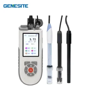 Portable Handheld Automatic Water Quality Analyzer PH DO Conductivity TDS ORP Salinity Testing 0.01pH Accuracy LED