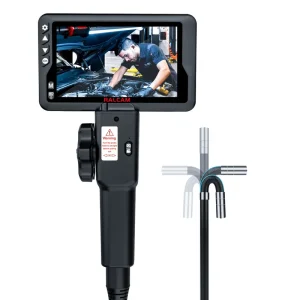 Portable Handheld HD Inspection Camera Articulating Borescope IP67 Waterproof 5.5 mm Industrial Endoscope Borescope