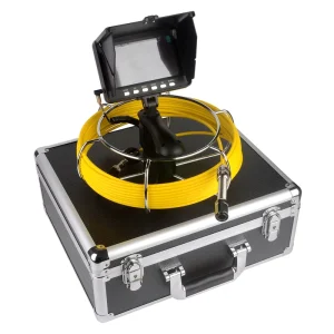 Portable High Definition Five Inch DVR Analog Pipeline Endoscope System Industrial Sewer 50m Pipeline Inspection Camera IP68