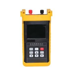 Portable High Precise 10A Three Phase DC Resistance Tester for Transformers Electrical Winding Coil Cable Electrical Meter