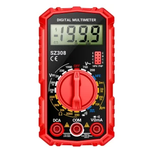 Portable High-Precision Digital Multimeter with Multifunction Display