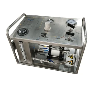 Portable High-Pressure Hydrostatic Testing Pump System for Valve and Pipe Testing