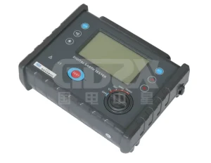 Portable High Voltage Digital Ohm Meter Megameter Digital Clamp Ground Earth Resistance Tester Insulation Resistance Tester