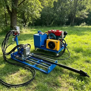 Portable Horizontal Directional Drilling Rig Mini HDD Machine Trenchless Underground Boring Machine for Water Cable Pipe