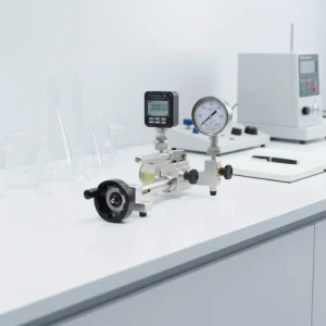 Portable Hydraulic Pressure Testing Hand Pump with Pressure Gauge