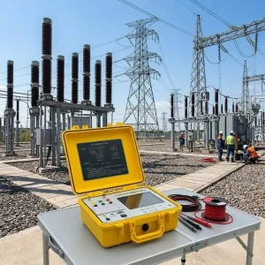 Portable Lightning Arrester Live Test Zinc Oxide Surge MOA Resistive Current Leakage Current Analyzer On line Substation Tester