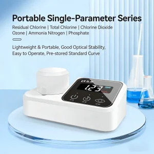 Portable Ozone Detector Water Ozone Concentration Analyzer Disinfection Residual Quality Colorimeter Model LH-D01F