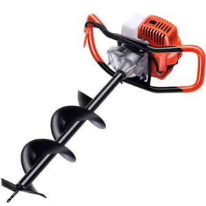 Portable Petrol Manual Earth Drilling Machine Core Incl. Motor Engine Gasoline Ground Drill Auger Farm Hole Digger