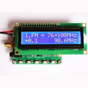Portable Radio Frequency Wireless 78~108MHz FM Transmitter DDS FM Signal Generator Module 7-12VDC