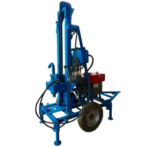 Portable Small Water Well Bore Hole Drilling Machine 100m Deep 220v for Construction Industries with Core Motor Component