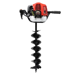 Portable TU43 2 Stroke Digger Earth Drill Machine Farm Machine with Auger Tool for Drilling in Earth