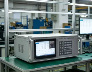 Portable Three-Phase Power Source Testing Machine 0.05% Accuracy IP55 300 W