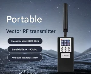 Portable Vector RF Signal Generator 300M 6GHz RF Signal Source High Performance Analog Full Band