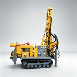 Portable Water Well Drilling Rig with Warranty air Compressor