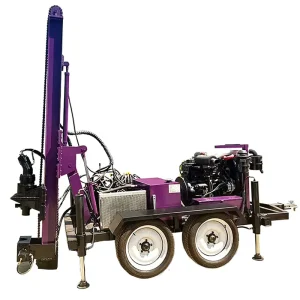 Portable Water Well Drillng Rig 300m Deep Borehole Drilling Rig Underground Water Well Drill Machine